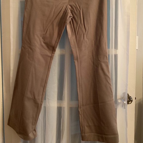 NWT flared leg tan trousers - Picture 3 of 3